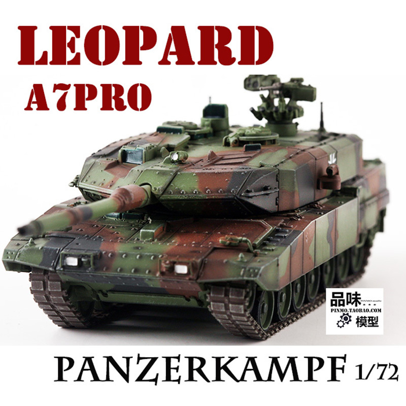 Panzerkampf Iron Stream Finished Model 1/72 German Army Leopard 2A7Pro Tank Nato Three-Color