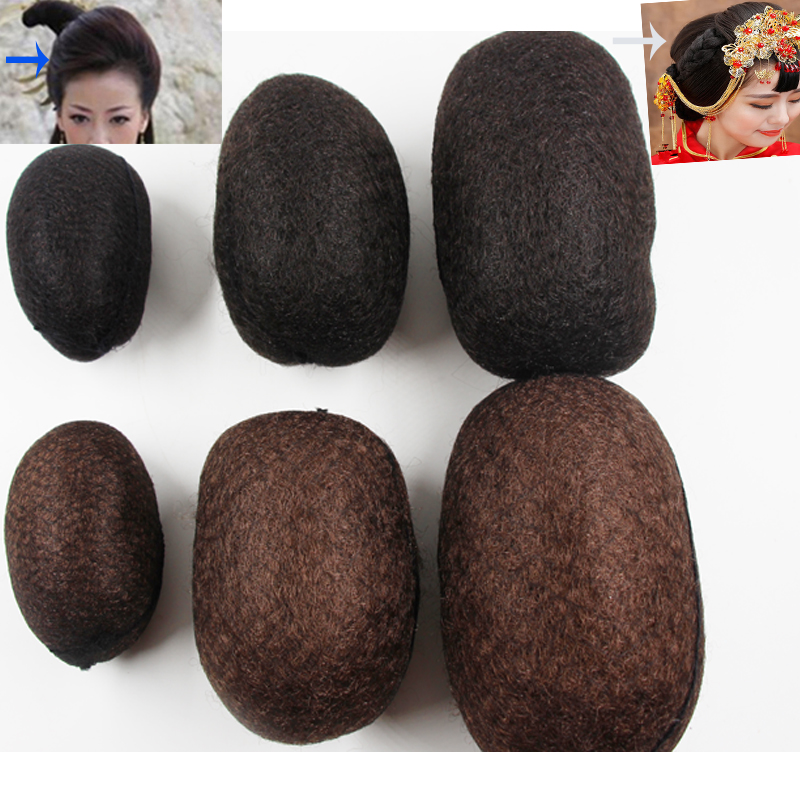 Hanfu Cos Styling Ancient Dress Wig Overhead Cushion Hair Wrap Princess Hair Pad Cotton Padded Cushion Serve