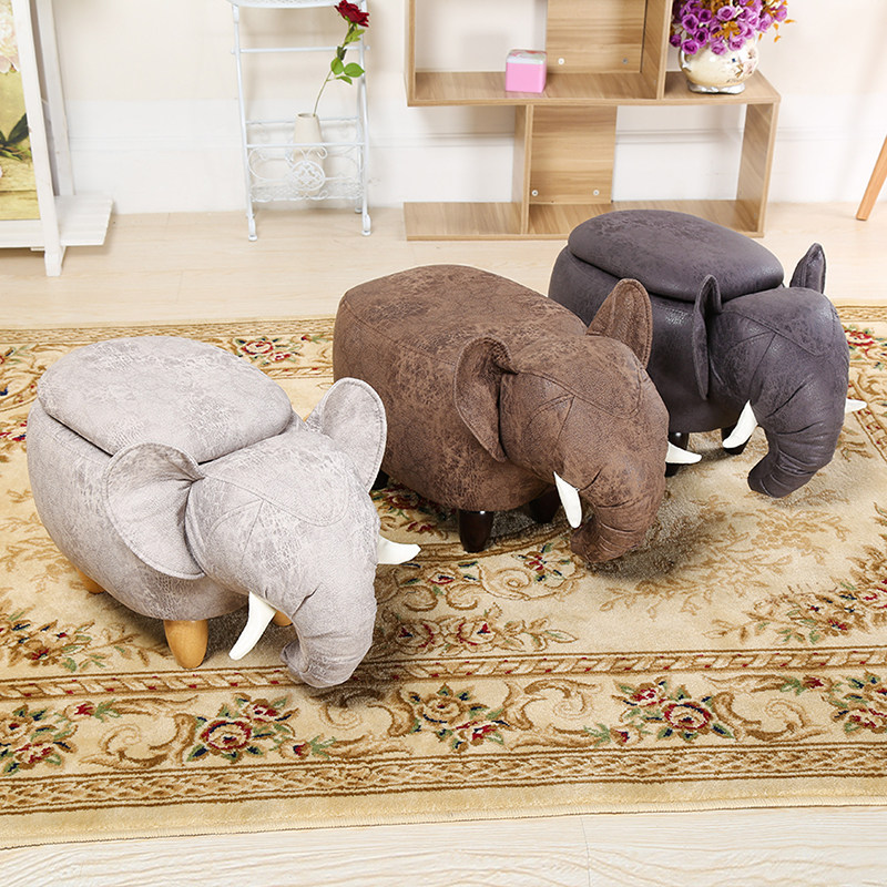 Elephant Change Shoes Stool Creative Sofa Stool Stool bench Card bench bench to test footstool to collect footstool