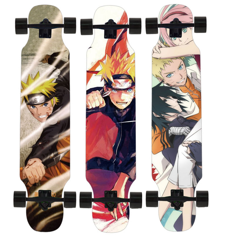 skateboard beginners long board professional board four wheels skateboard all-round huaboard paddling boy professional skateboard