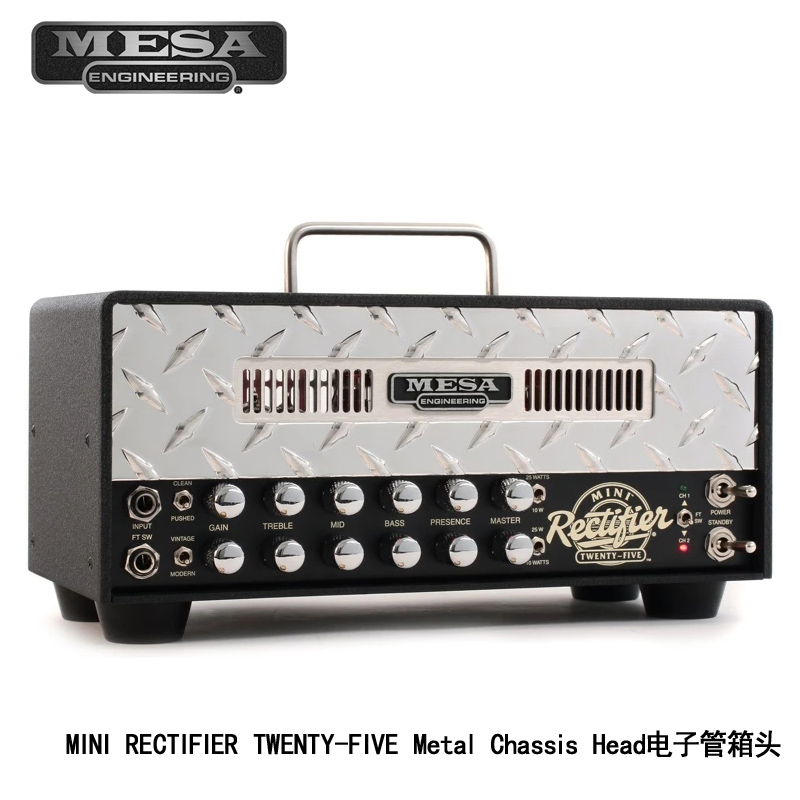 Mesa Boogie Electric Dual Triple Guitar TC-50 Full Electronic Tube Rectifier Box Head