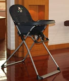 Многоцветный металлический простой детский стульчик для кормления