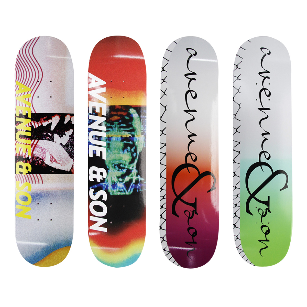 Avenueson Avenueson skateboard panel Professional Canadian maple 1985 skateboarding Wang Yi blog