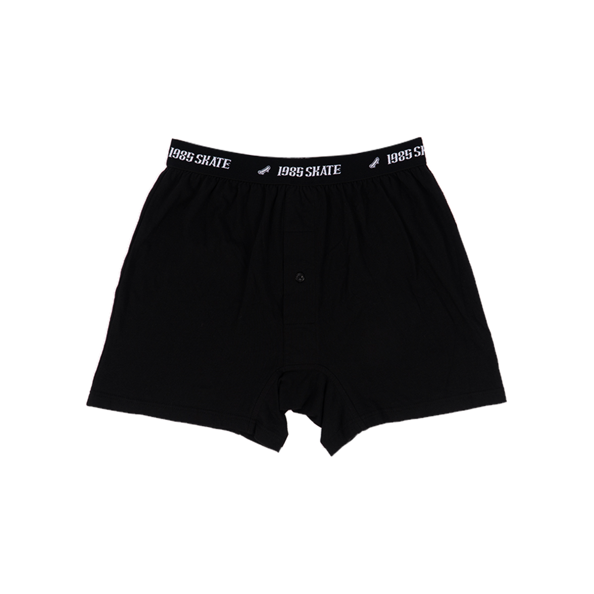 Guard your butt 1985 skateboard underpants men's flat angle breathable comfortable pure cotton sports waist loose black