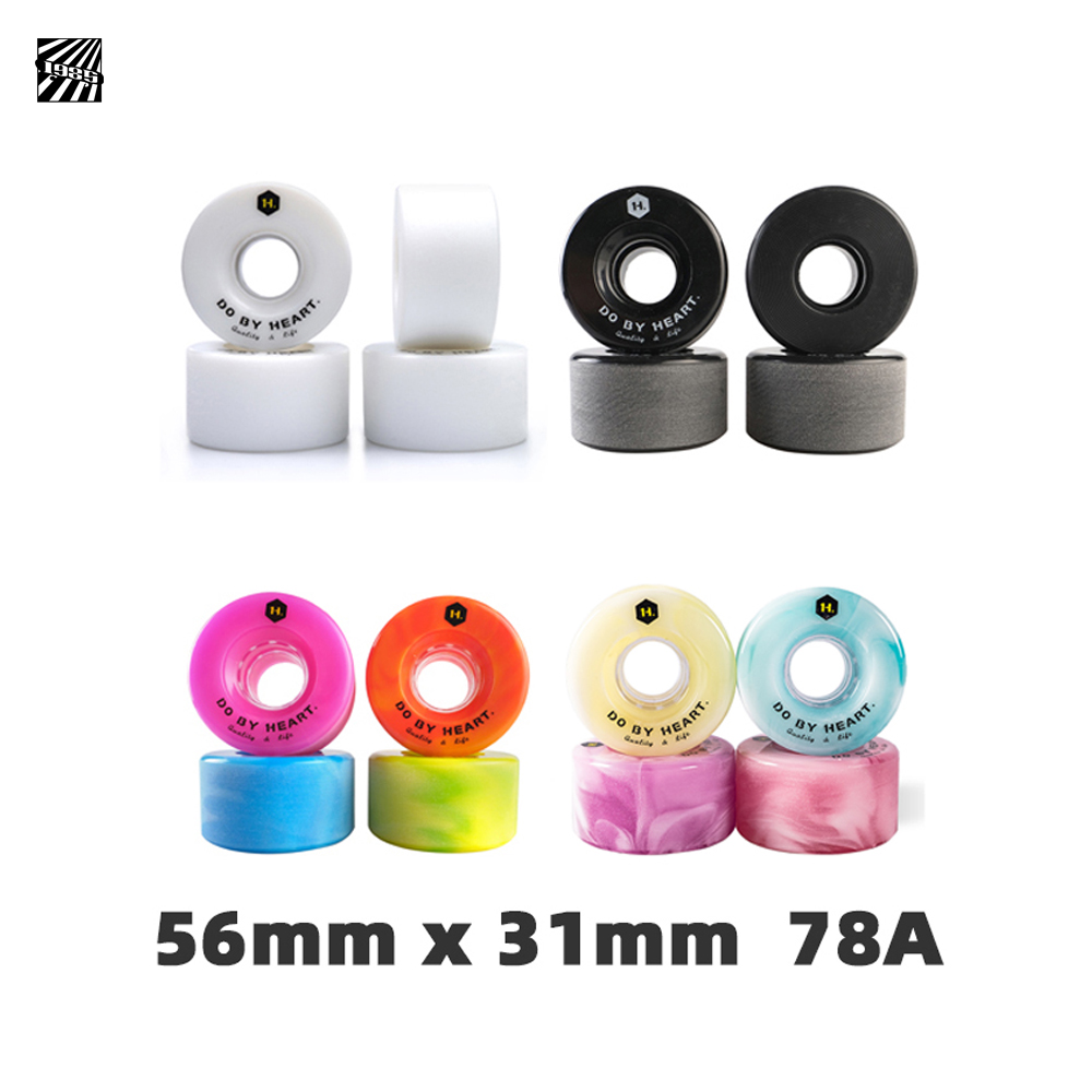 DBH Brush Street Walking Skateboard Wheel 56mm Ground Jelly Wheel Street Walking Skateboard Wheel 1985 Skateboard