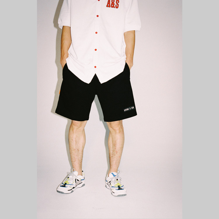 Son of the Avenue Shorts Men's Skateboard Pants Loose Comfortable Terry Elastic Waist Casual Sports Pants 1985 Skateboard