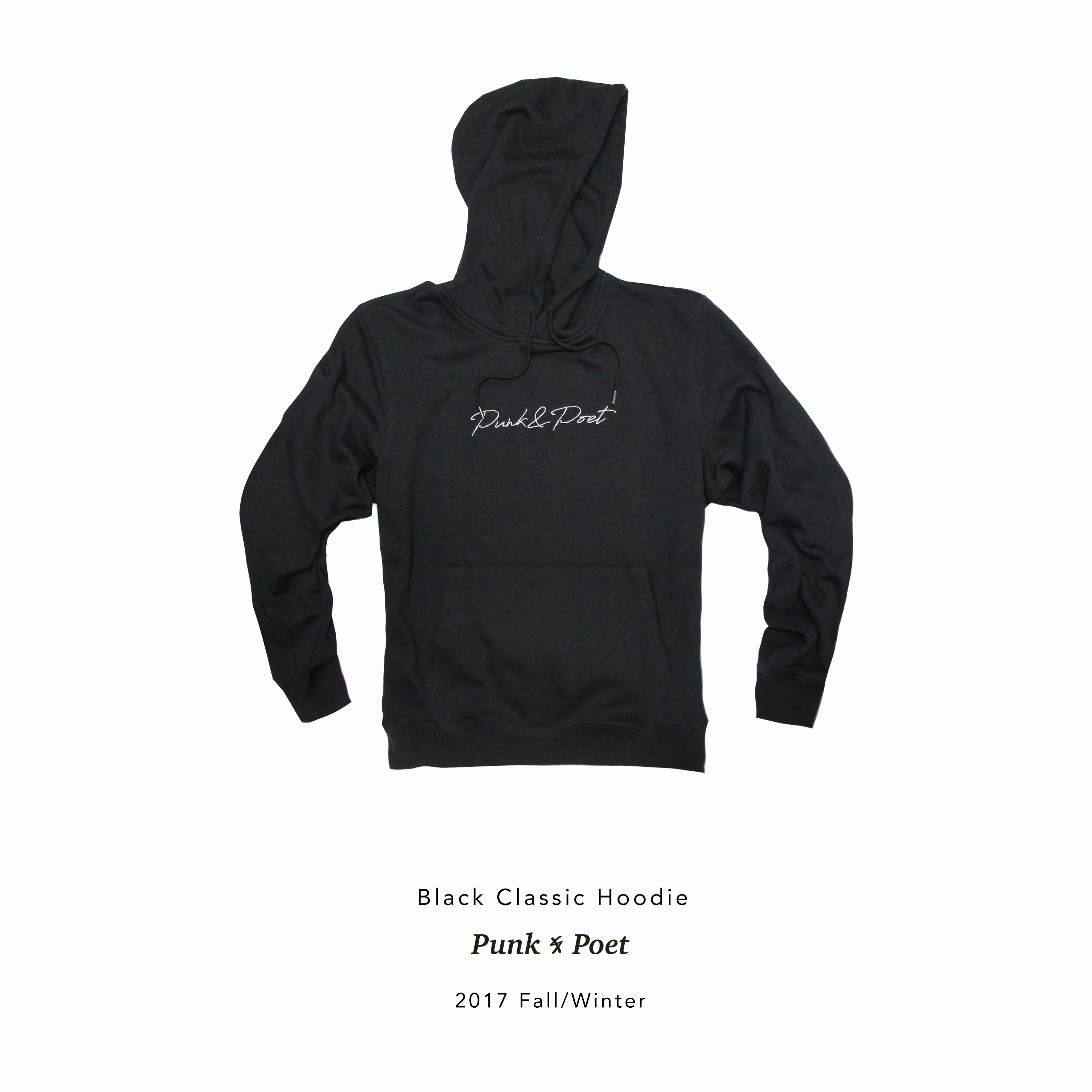 1985 skate shop PunkPoet sweatshirt classic logo embroidered with hoodie Chauded skateboard sweatshirt