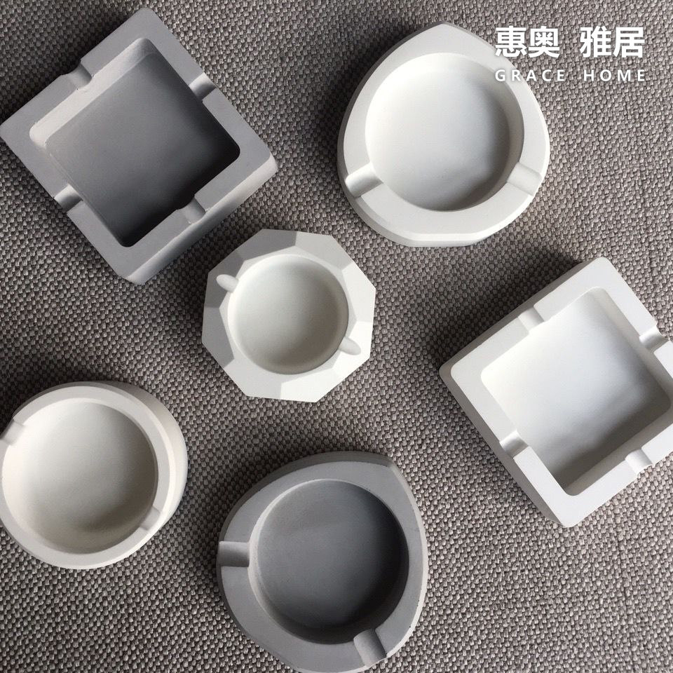 Marriage ashtray light luxury ashtray living room simple modern Nordic atmosphere household trend fashion ashtray ins large