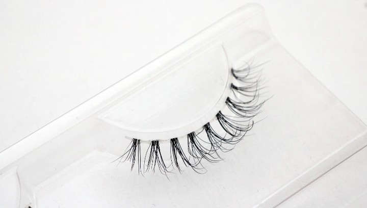 3D lông chồn lông mi giả tự nhiên trang điểm nude máy NL-16 trong suốt thân một mí đôi trên gel kích mí