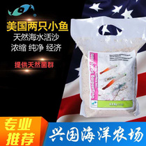 US two small fish live sand fine sand coarse sand with natural flora fish tank sand free of sea cylinder bottom sand bottom sand