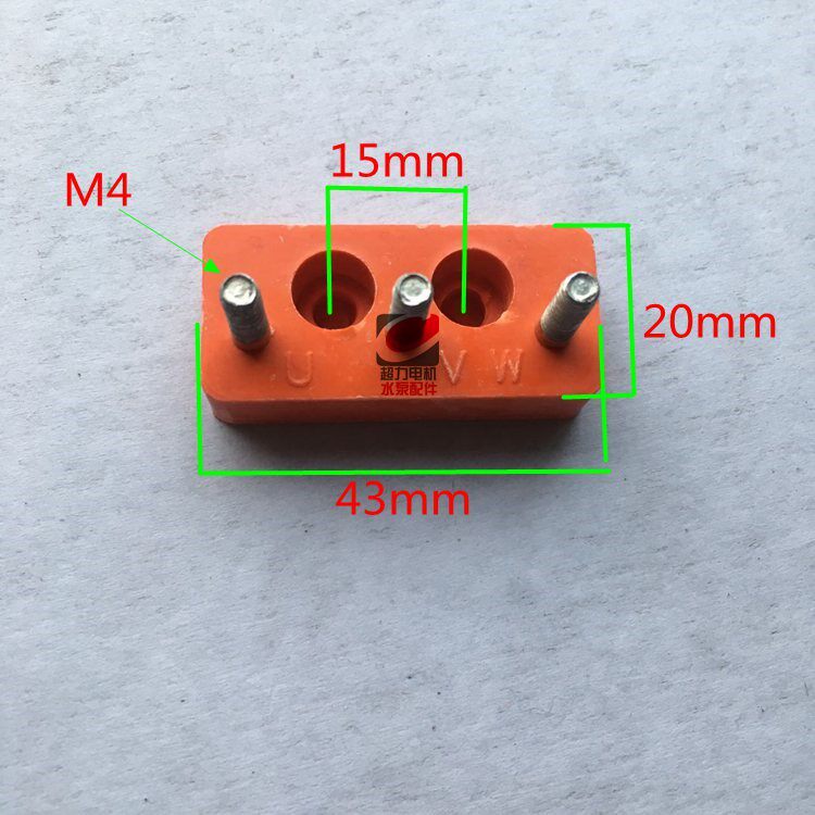 Ventilator binding post ventilation ball wiring terminals with three-column post head frequency conversion