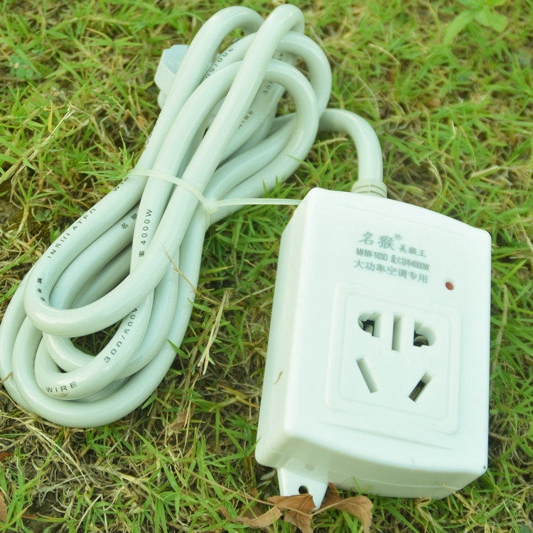 High-power five-hole air conditioning socket 103D model 1 8 meters pure copper wire 4000W plug row