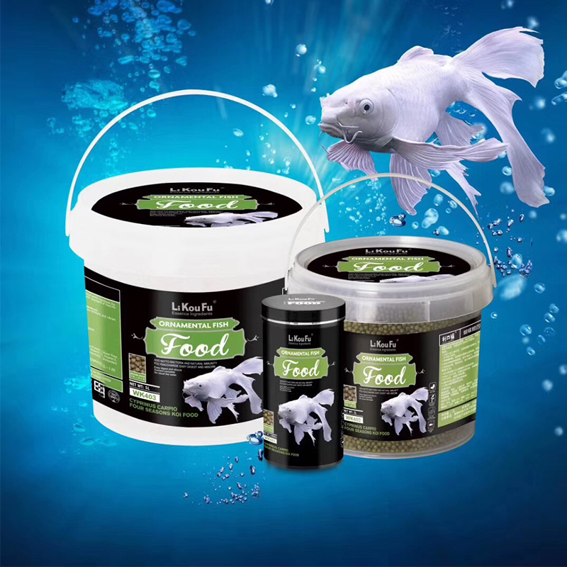Taiwan Likoufu koi butterfly carp feed two-in-one breeding into embryo koi fish grain fish parrot feed