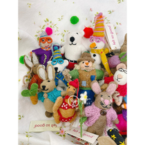 Yaya baby felt so good Nepalese handmade felt doll bag key pendant toy