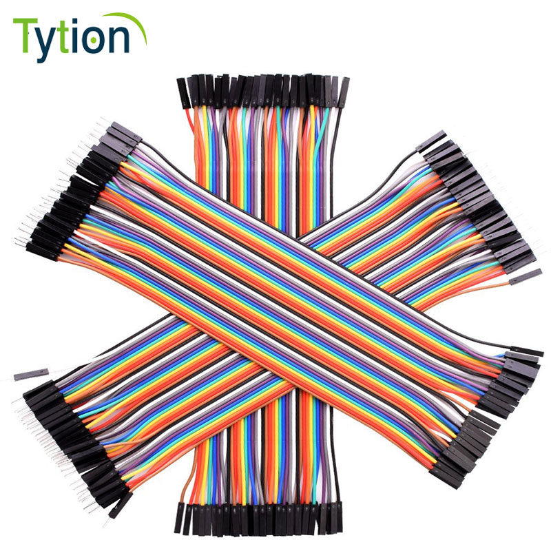 Raspberry Pie Gpio Expands 40P Color DuPont Line 20CM Mother to the Mother-to-Mother to the Public 1-40