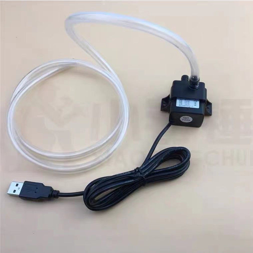 Mini USB water pump small water pump head 123 meters fish tank water pump AC and DC water pump AC and DC dual water pump