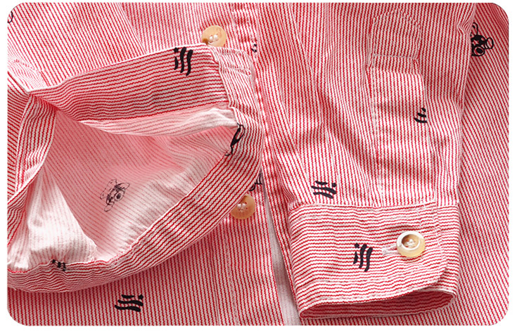 Chemise enfant à manche longue - Ref 2083984 Image 25