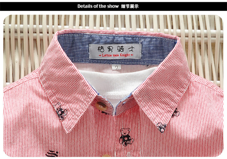 Chemise enfant à manche longue - Ref 2083984 Image 23