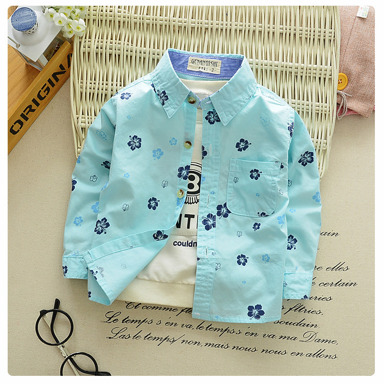 Chemise garcon à manche longue - Ref 2076047 Image 11