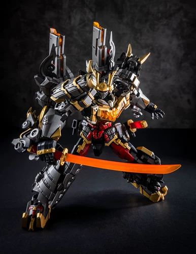Перепечатка трансформации Iron Factory IF EX-50 Daishogun Baoumaru Dark Dancer