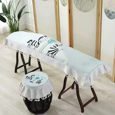 Nordic kite cover dust cover waterproof cotton linen thickened Dunhuang guzheng cover cover cloth dust cloth dust cloth