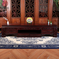 Red Wood Furniture Chinese Imitation Antique Lockers Living Room Solid Wood Ground Cabinet Dwarf Cabinet South American Acid Branches Wood Fugui TV Cabinet