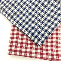 One meter processing foreign trade clothing accessories DIY handmade jacquard plaid fabric polyester cotton fabric