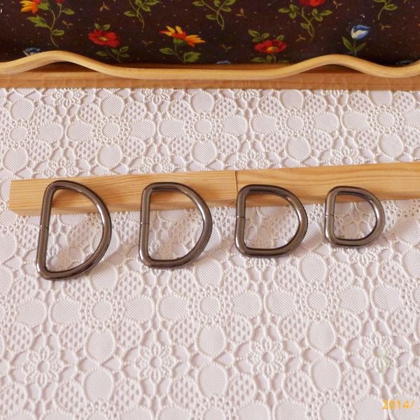 Handmade Bag Accessories Handmade DIY Material Gun Color D Buckle Inner Diameter 2 2 6 3 2 3 8CM-Taobao