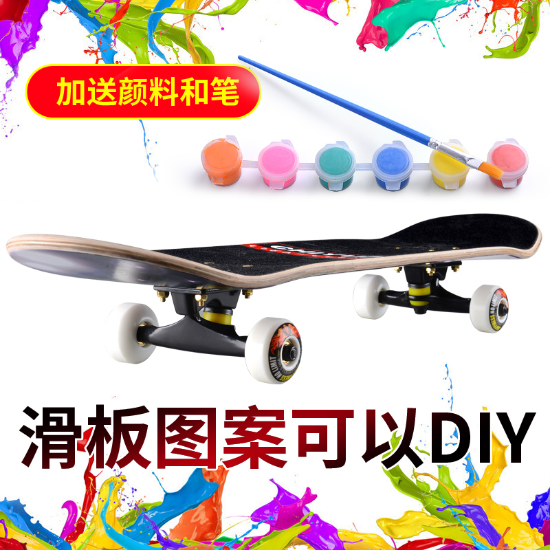 Nâng cấp đèn flash bánh xe trẻ em của bốn bánh scooter du lịch trẻ em của xe bốn bánh yo-yo trẻ em người lớn 4-bánh xe scooter ô tô điện trẻ em