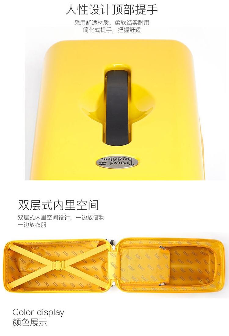 Hoa Kỳ Du Lịch Bạn Bè Trẻ Em của Bé Box Kids Vali Xe Đẩy Trường Hợp Hành Lý Ba Lô balo đi học cấp 1