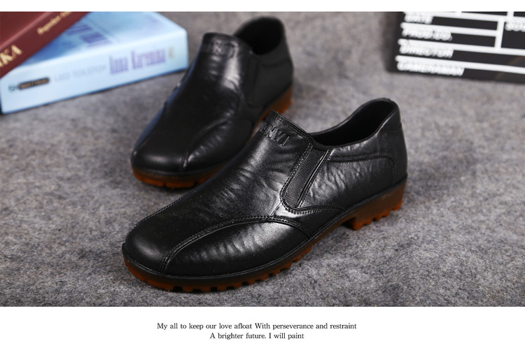 Chaussures - bottes caoutchouc homme pour printemps - semelle caoutchouc - Ref 958973 Image 23