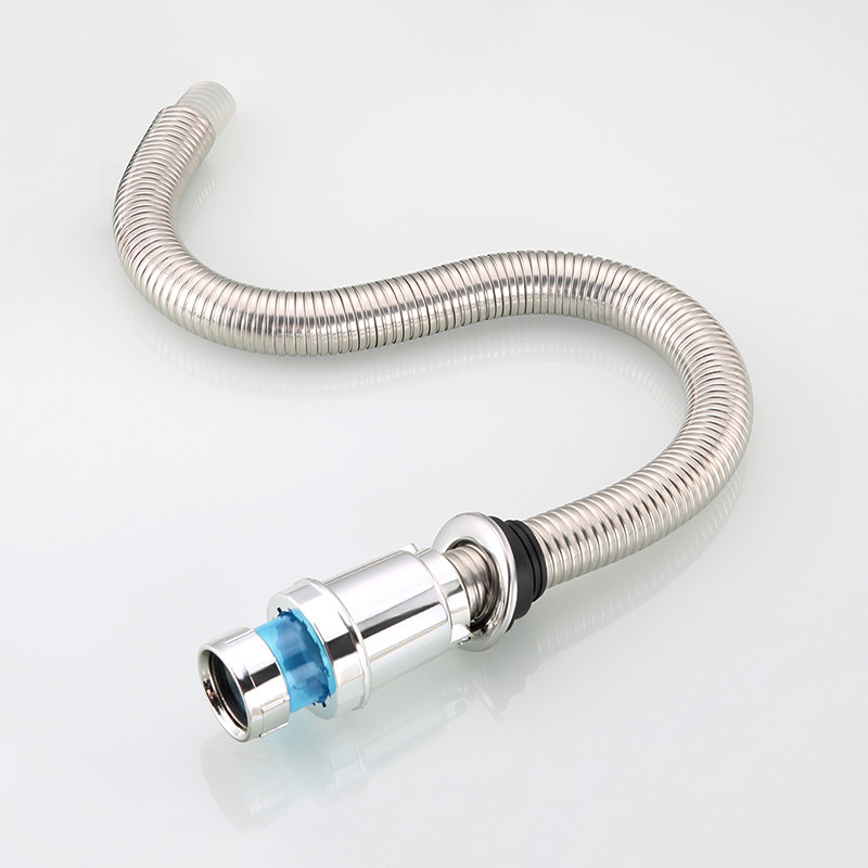 Queen's family stainless steel surface basin Lower water pipe water inlet hose high-pressure pipe hot and cold universal explosion-proof braided hose