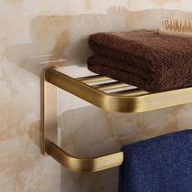 Queens family European-style all-copper antique bath towel rack towel rack rack Ark bathroom pendant GY1709