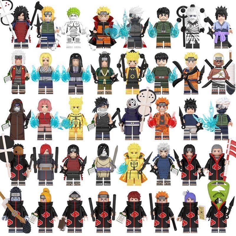 Naruto anime building block minifigure toy