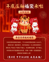 Blind box cat fucking bag toy to you full of good luck Hua Yan Yan year end sincere feedback new product recommendation