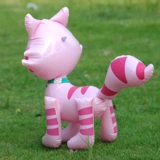 Большая надувная милая клубника, игрушка в форме цветка, котенок