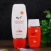 Kem chống nắng làm trắng da Yu Meijing Mật ong 60gSPF20 + Sau khi sửa chữa mặt trời Lotion 30g Kem chống nắng cách ly Set mùa hè kem chống nắng dành cho da dầu Kem chống nắng