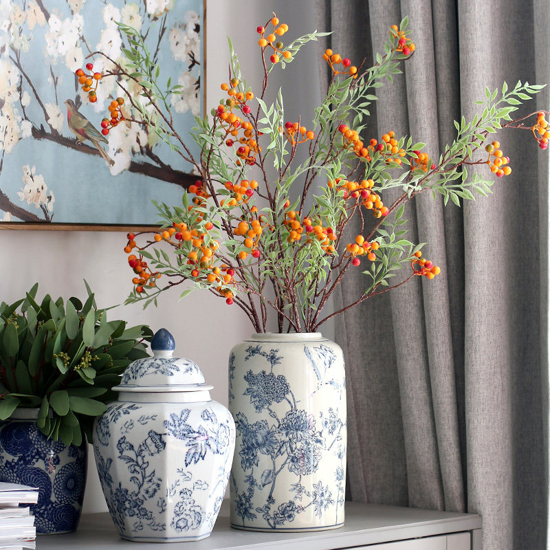 Masang fruit simulation fruit natural art indoor living room decoration flower arrangement green plant simulation plant plastic fake flower