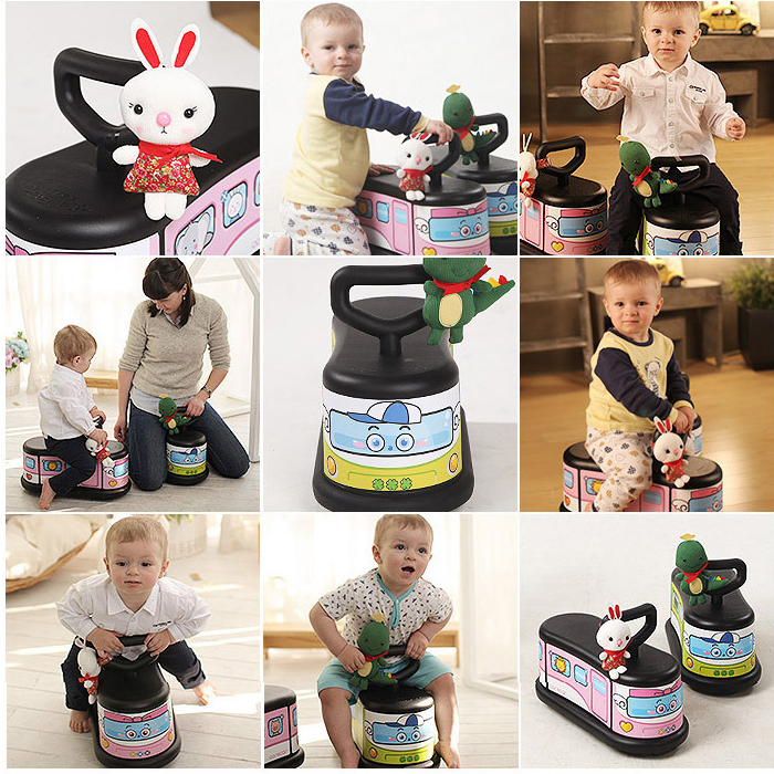 South Korea imported corecar twist car children's mute wheel baby slide car slide car educational toy car