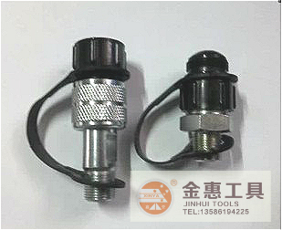 Steel chrome plated hydraulic fittings Quick connector set M16*1 5 zg3 8 High pressure tubing Male connector Female connector