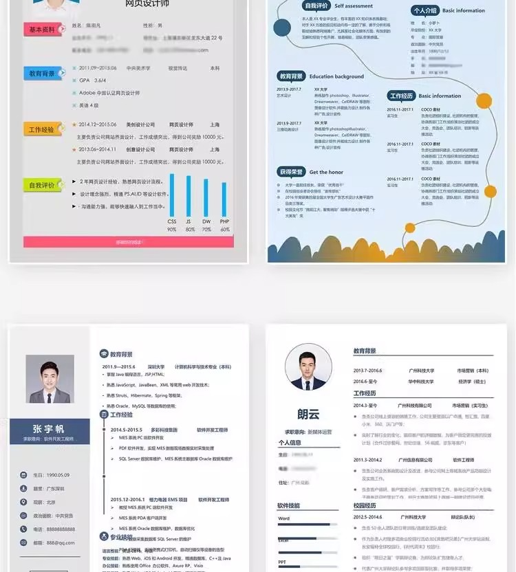 图片[20]-127套程序员简历模版-互联网IT行业web前端开发工程师求职资料【电商热销968】-暗冰资源网