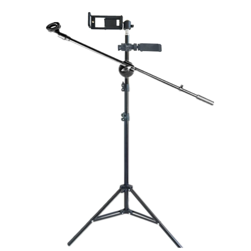 Планшетный мобильный телефон, дорожная трубка, штатив, универсальный микрофон