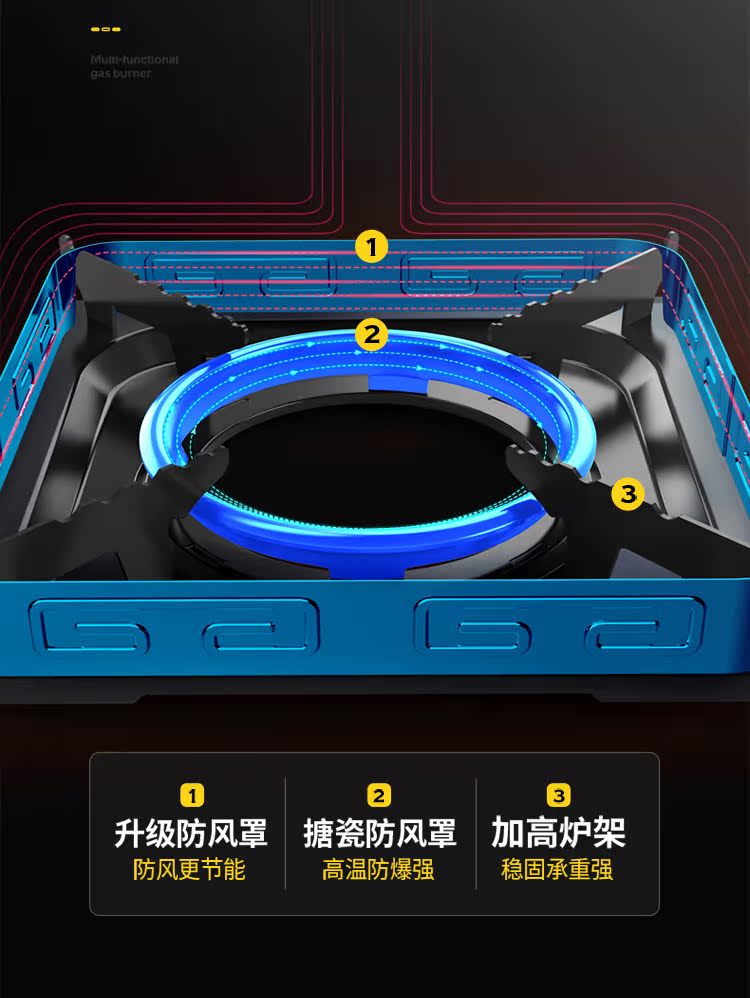 Cassette lửa nồi hơi bếp ngoài trời bếp gas ngoài trời bếp gas cầm tay thẻ nhà bếp từ bếp gas nhỏ - Bếp lò / bộ đồ ăn / đồ nướng dã ngoại bán bếp ga mini