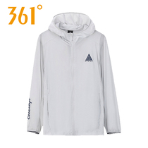 361 jacket mens single wind clothes thin and breathable 2020 Summer new mens clothing 361-degree sunscreen Lianhood sportswear