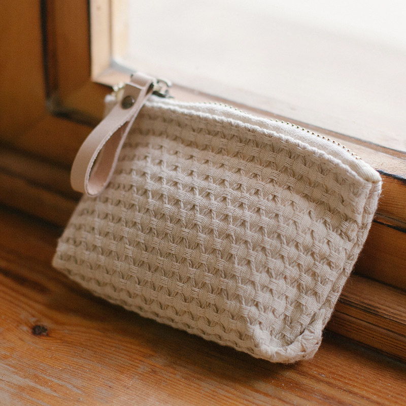 sodag sembarg mi apricot cotton linen coin bag mouth red packet female summer ultra mini cute portable zero money hand grab bag