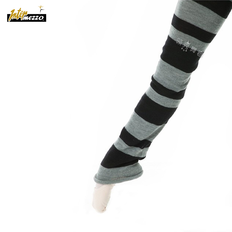Spain imported INTERMEZZO Ballet super long hair leggings yoga body knitted warm socks 2103