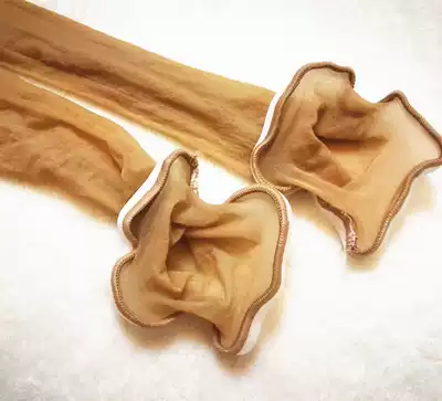 Xia ~ transparent high elastic anti-hook oillight stockings silk stockings ultra-thin big leg socks bare ammonia oil bright knee socks