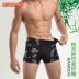 Quần lót nam boxer cỡ lớn rộng rãi thoáng khí modal thanh niên bốn góc béo nam đồ lót cotton thủy triều bán đồ lót nam nữ Nam giới