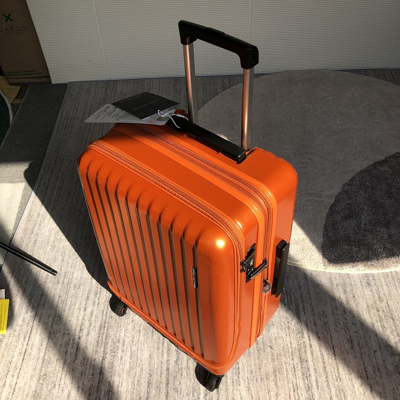 Fashion front opening luggage Japanese YKK zipper 28 silent wheel password box expansion 20 inch net red suitcase