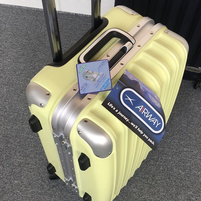 Clearance Japanese top goods ultra-light aluminum frame trolley case ultra-quiet Hinomoto suitcase 28-inch suitcase